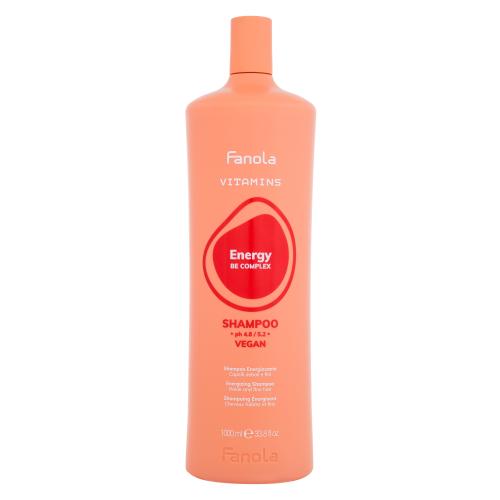 Fanola Vitamins Energy Shampoo 1000 ml šampón pre ženy na jemné vlasy; na oslabené vlasy