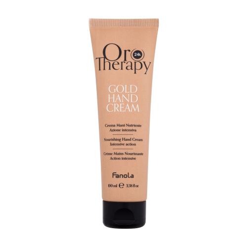 Fanola Oro Therapy Gold Hand Cream hydratačný a vyživujúci krém s 24karátovým zlatom 100 ml