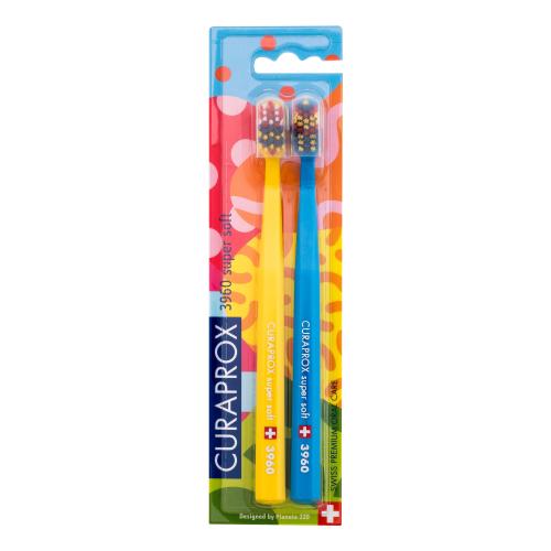 Curaprox Limited Edition Wonderland zubná kefka 3960 Super Soft limitovaná edícia 2 ks