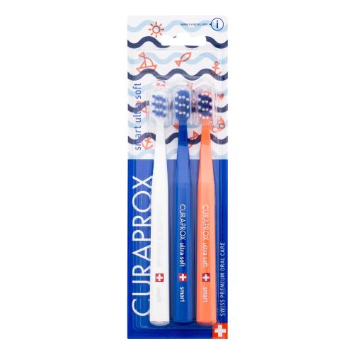 Curaprox Smart Ultra Soft Trio Sailing Limited Edition zubná kefka zubná kefka 3 ks unisex