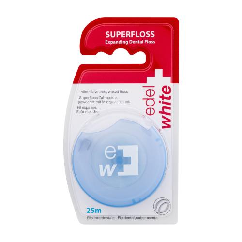 Edel+White Superfloss Expanding Dental Floss 1 ks zubná niť unisex