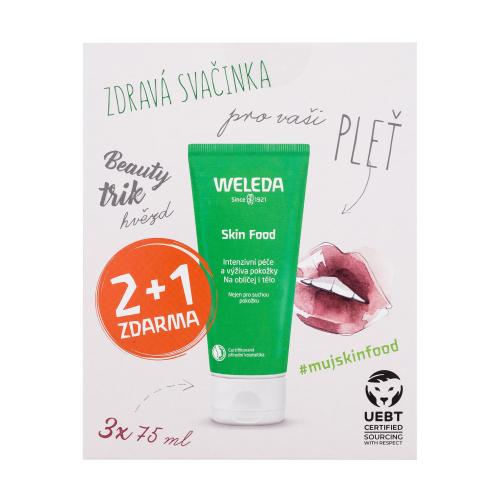 Weleda Skin Food univerzálny výživný krém s bylinkami pre veľmi suchú pokožku 3x75 ml