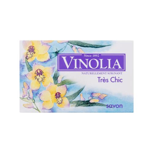 Vinolia Trés Chic Soap 150 g tuhé mydlo pre ženy poškodená krabička