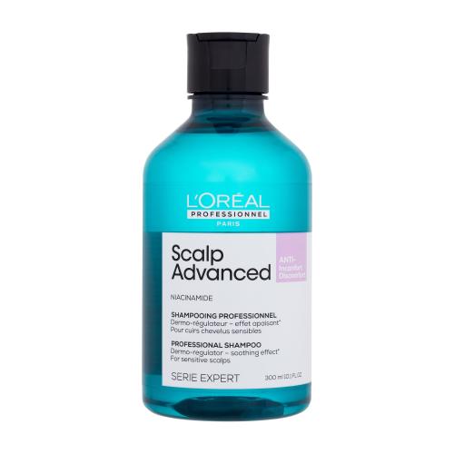 L'Oréal Professionnel Scalp Advanced Anti-Discomfort Professional Shampoo 300 ml šampón pre ženy na citlivú pokožku hlavy