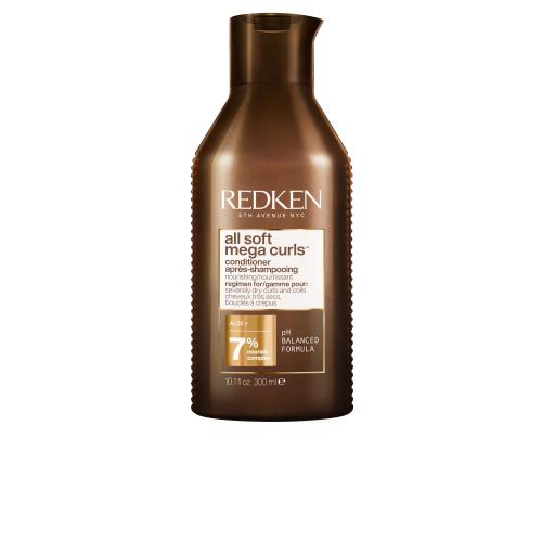 Redken All Soft Mega Curls Conditioner 300 ml kondicionér pre ženy na šedivé vlasy; na vlnité vlasy; na kučeravé vlasy