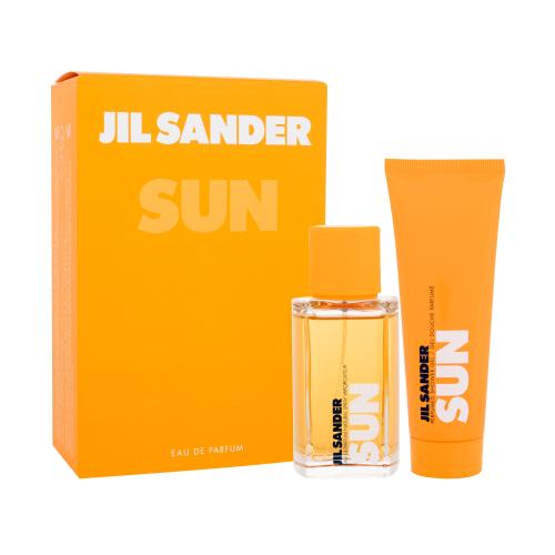 Jil Sander Sun darčeková kazeta parfumovaná voda 75 ml + sprchovací gél 75 ml pre ženy