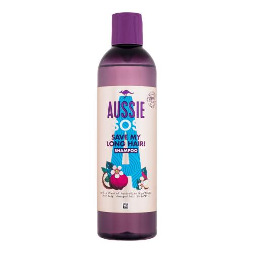 Aussie SOS Save My Lengths! regeneračný šampón pre slabé a poškodené vlasy pre ženy 290 ml