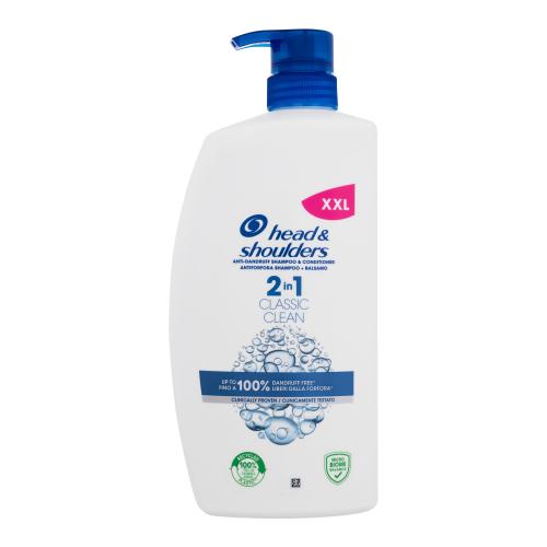 Head & Shoulders Classic Clean 2in1 šampón proti lupinám 2 v 1 900 ml