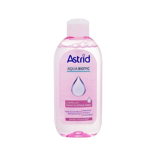 Astrid Aqua Biotic čistiaca pleťová voda pre suchú a citlivú pokožku 200 ml