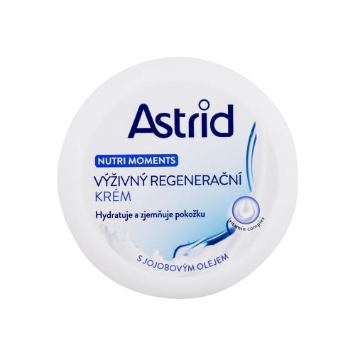 Astrid Nutri Moments Nourishing Regenerating Cream 150 ml denný pleťový krém U na veľmi suchú pleť; výživa a regenerácia pleti; na dehydratovanu pleť