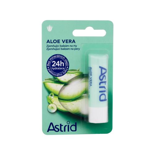 Astrid Aloe Vera Lip Balm 4,8 g balzam na pery pre ženy