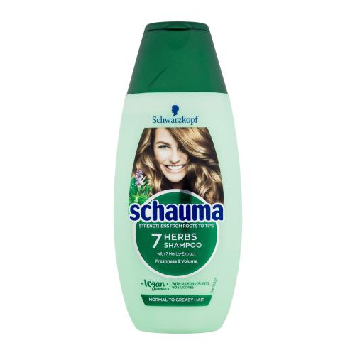 Schwarzkopf Schauma 7 Herbs Freshness Shampoo 250 ml šampón pre ženy na mastné vlasy; na normálne vlasy