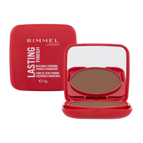 Rimmel Lasting Finish Buildable Coverage jemný kompaktný púder odtieň 012 Cinnamon 7 g