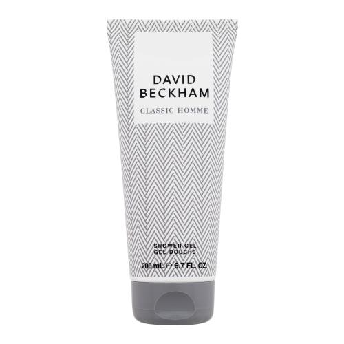 David Beckham Classic Homme parfumovaný sprchovací gél pre mužov 200 ml