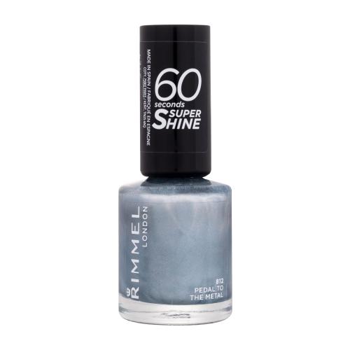 Rimmel Lak na nechty 60 Seconds Super Shine 8 ml 812 Pedal To The Metal