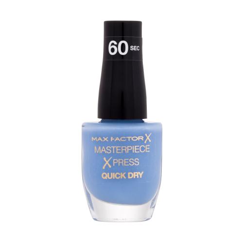 Max Factor Masterpiece Xpress Quick Dry 8 ml lak na nechty pre ženy 855 Blue Me Away
