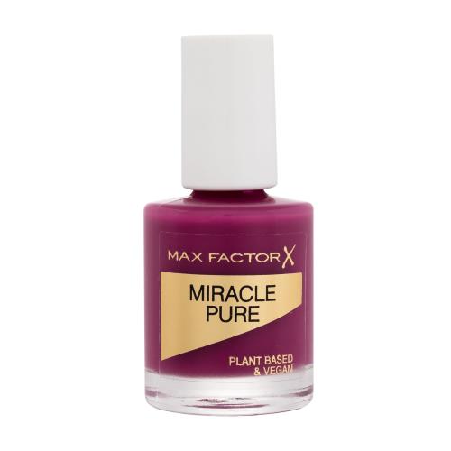 Max Factor Miracle Pure 12 ml lak na nechty pre ženy 320 Sweet Plum