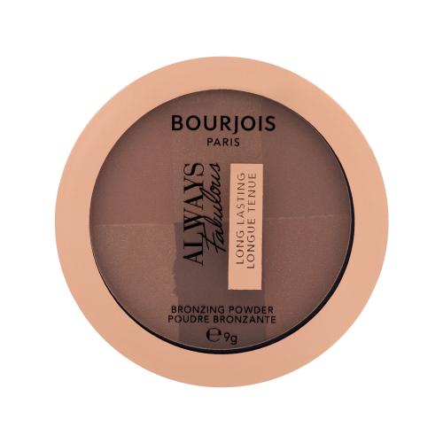 Bourjois Always Fabulous bronzujúci púder pre zdravý vzhľad odtieň 002 Dark Medium 9 g