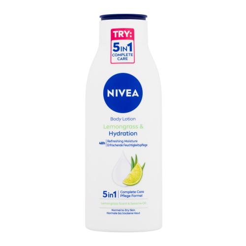 Nivea Lemongrass & Hydration 400 ml telové mlieko pre ženy