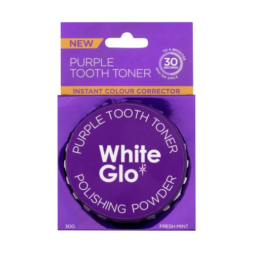 White Glo Purple Tooth Toner Powder bieliaci zubný púder 30 g