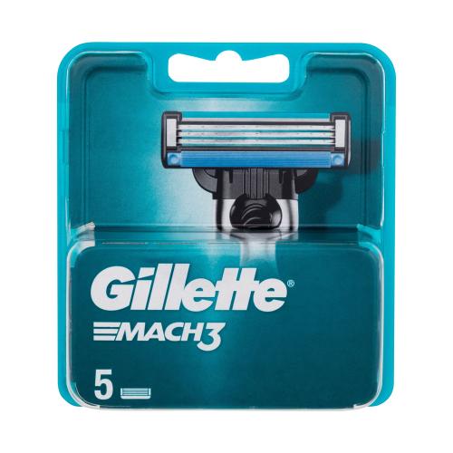 Gillette Mach3 náhradné ostrie náhradné ostrie 5 ks pre mužov