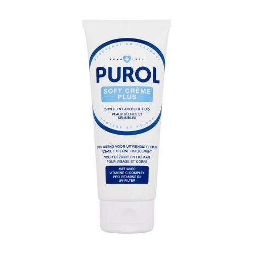 Purol Soft Cream Plus 100 ml denný pleťový krém pre ženy na zmiešanú pleť; výživa a regenerácia pleti; na citlivú a podráždenú pleť