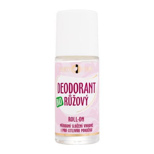 Purity Vision BIO dezodorant roll-on s ružovou vodou 50 ml