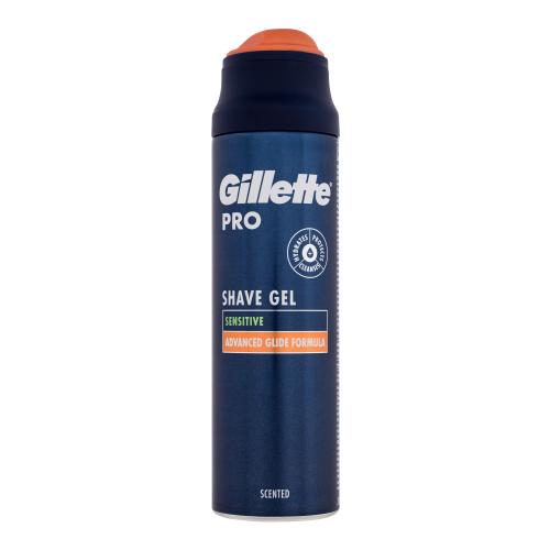 Gillette Pro Sensitive gél na holenie pre mužov 200 ml