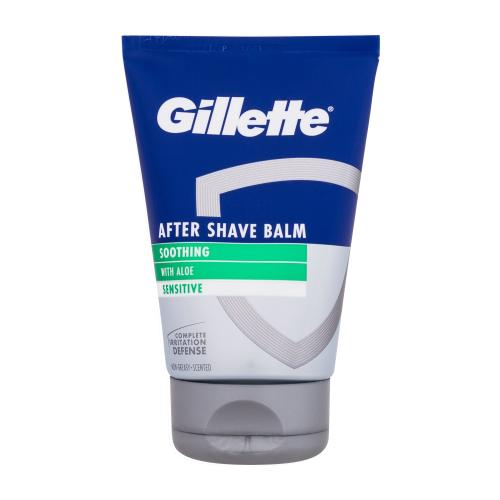 Gillette Sensitive krém po holení Aloe Vera 100 ml