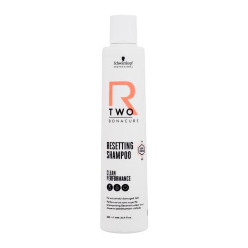 Schwarzkopf Professional Bonacure R-Two Resetting Shampoo 250 ml šampón pre ženy na poškodené vlasy