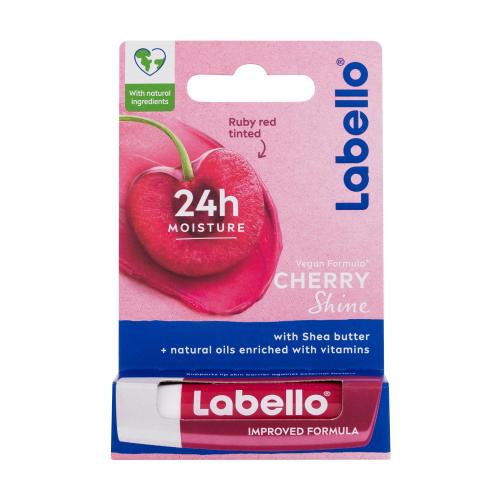 Labello Cherry Shine 24h Moisture Lip Balm 4,8 g balzam na pery pre ženy