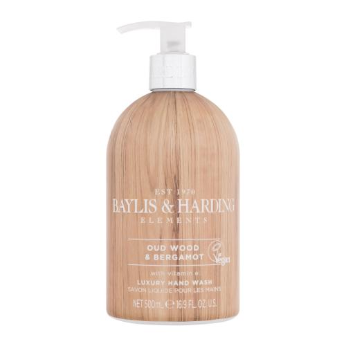 Baylis & Harding Elements Oud Wood & Bergamot tekuté mydlo na ruky 500 ml