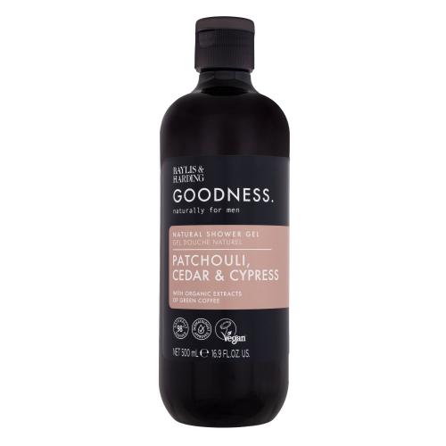 Baylis & Harding Goodness Patchouli, Cedar & Cypress sprchový gél pre mužov 500 ml