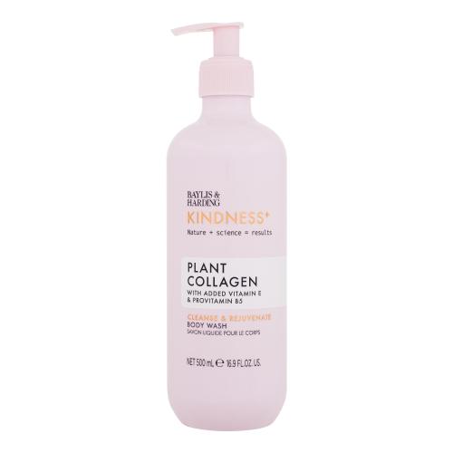 Baylis & Harding Kindness+ Plant Collagen revitalizačný sprchový gél vône Coconut Milk & Rose Water 500 ml