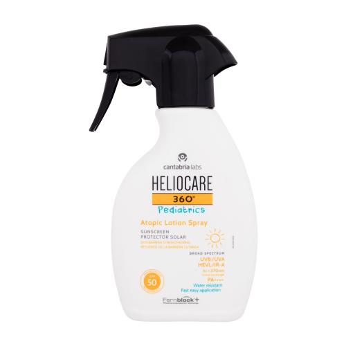 Heliocare 360° Pediatrics Atopic Lotion Spray opaľovací sprej pre deti SPF 50 250 ml