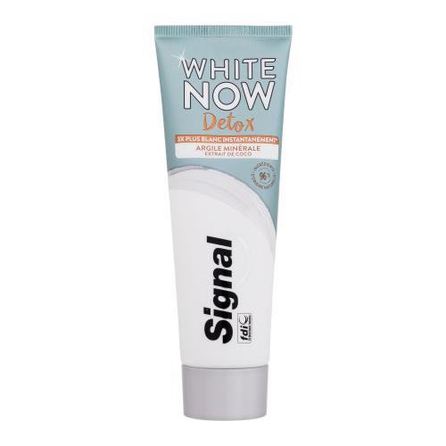 Signal White Now Detox Coconut bieliaca zubná pasta 75 ml