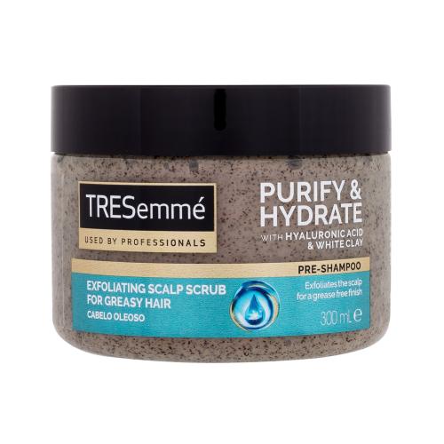 TRESemmé Hydrate & Purify Exfoliating Scalp Scrub 300 ml šampón pre ženy na mastné vlasy