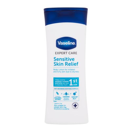Vaseline Sensitive Skin Relief telové mlieko pre citlivú pokožku 400 ml