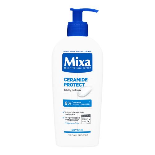 MIXA Ceramide Protect telové mlieko pre suchú až veľmi suchú pokožku 400 ml