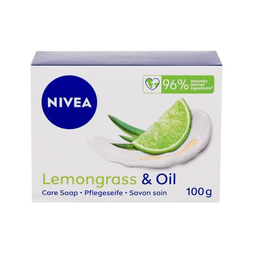 Nivea Lemongrass & Oil 100 g tuhé mydlo unisex