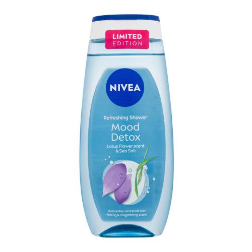Nivea Mood Detox osviežujúci sprchový olej Lotus Flower & Sea Salt 250 ml