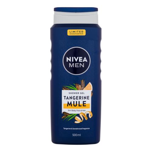 Nivea Men Tangerine Mule sprchový gél na tvár, telo a vlasy 500 ml