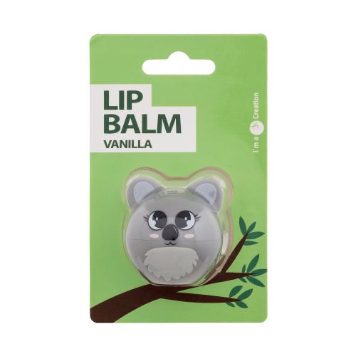 2K Cute Animals Lip Balm Vanilla 6 g balzam na pery pre ženy poškodený obal