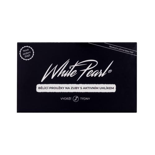 White Pearl Charcoal bieliace zubné pásky 28 ks