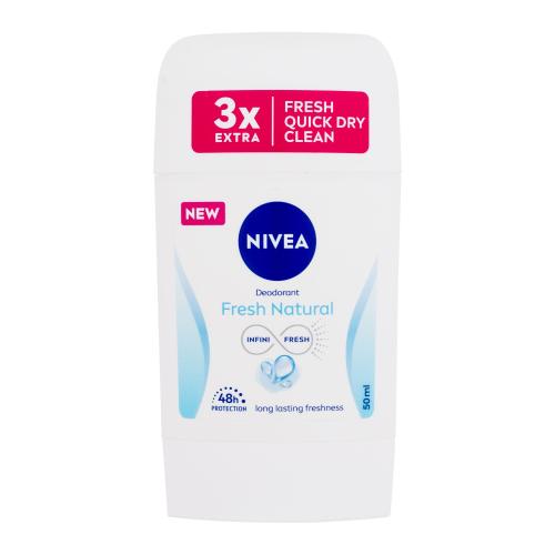 Nivea Fresh Natural 48h 50 ml dezodorant pre ženy deostick