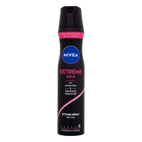 Nivea Extreme Hold Styling Spray 250 ml lak na vlasy pre ženy