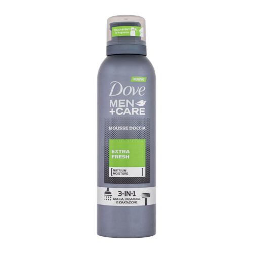 Dove Men + Care Extra Fresh 200 ml sprchovacia pena pre mužov poškodený flakón