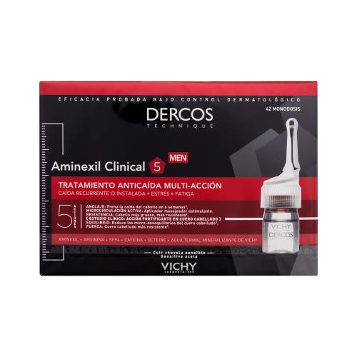 Vichy Dercos Aminexil Clinical 5 42x6 ml prípravok proti padaniu vlasov pre mužov