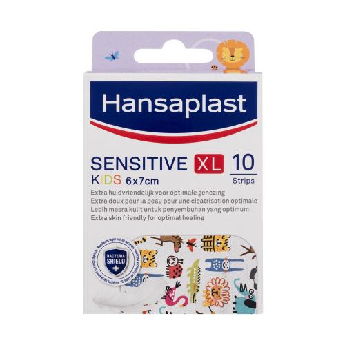 Hansaplast Sensitive Kids XL Plaster náplasť 10 ks náplastí pre deti