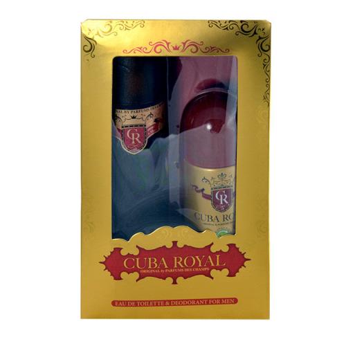 Cuba Royal darčeková kazeta Edt 100ml + 50ml deo rollon pre mužov